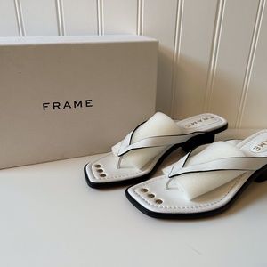 Frame Sandals white Size 8 (38.5)